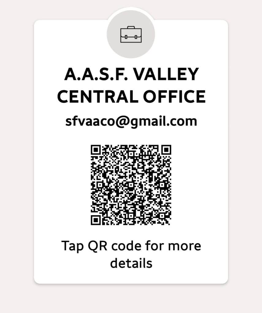 AA SFV ZELLE CONTRIBUTION